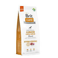 Brit Care Junior Large Breed Lamb Rice Сухой корм для щенков больших пород 12 кг. Брит для собак с ягненком