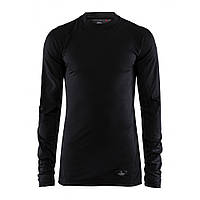 Термокофта чоловіча Merino Lightweight CN LS M, Чорний, XS