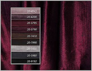 Оксамит, 9 кольорів