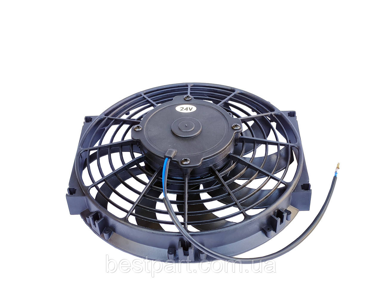 Вентилятор 10" (29.5 см), 24 B, 120 W тянучий, фото 1