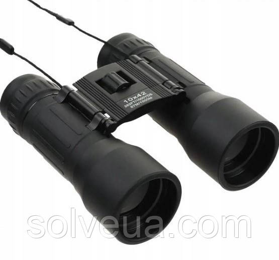Бінокль Mil-Tec  10x42 black 15703002.solve, фото 1