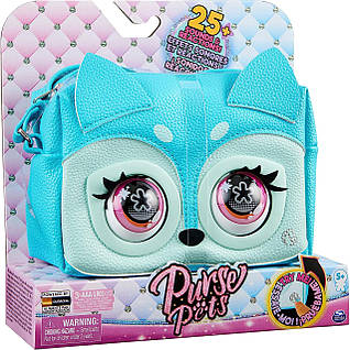 Інтерактивна сумочка гаманець Spin Master Purse Pets Fierce Fox