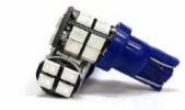 T10-2835-20SMD (аналог лампи W5W) синій 12V