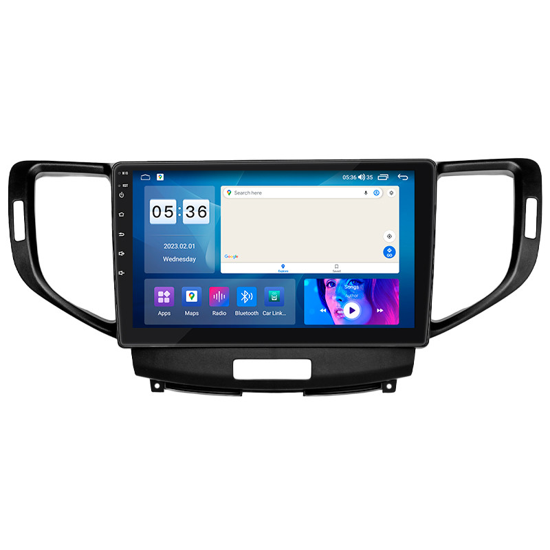 Штатна магнітола Lesko для Acura TSX II 2008-2014 екран 9" 4/64 Gb CarPlay 4G Wi-Fi GPS Prime 6шт