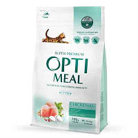 Сухой корм для котят Optimeal со вкусом курицы 700 г