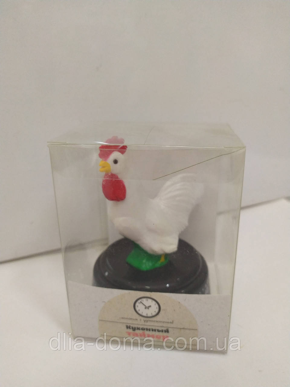 Таймер кухонний механічний Петух 10 см, фото 1