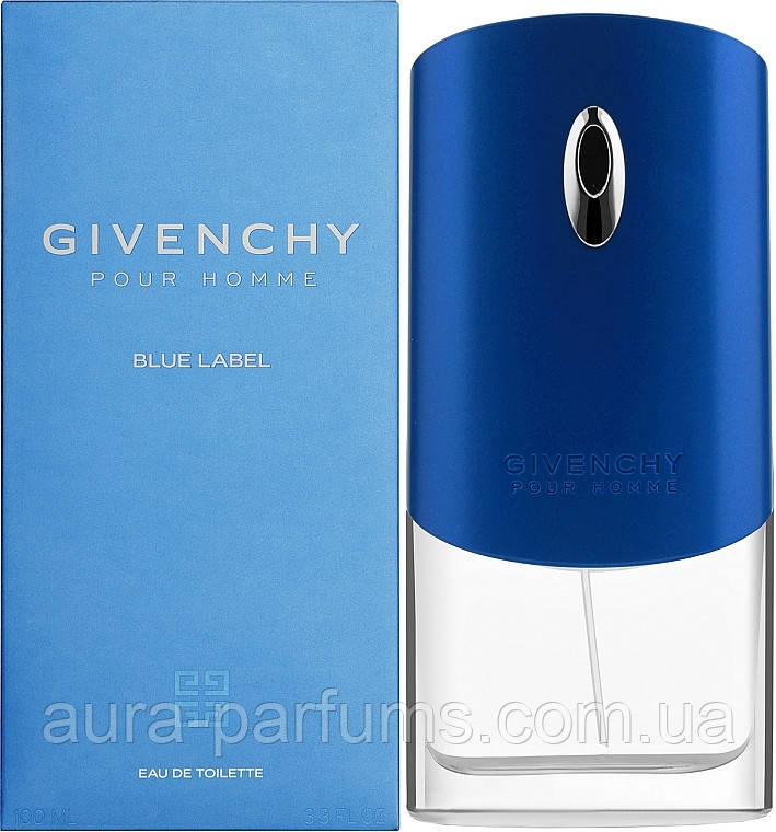 Чоловічі парфуми Givenchy Pour Homme Blue Label Туалетна вода 100 ml/мл