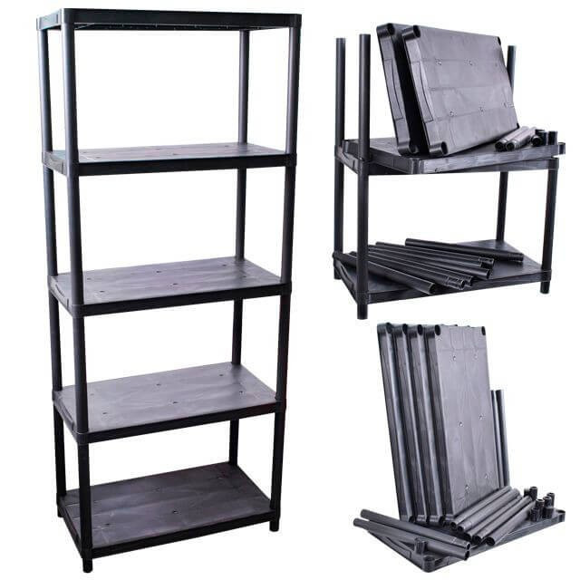 Стелаж 28" 710*380*1713 мм, 5 полиць INTERTOOL BX-7028, фото 1