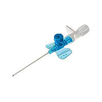 Внутрішньовенні канюлі з ін'єкційним портом Вазофікс розмір G 22 (0.9х25 мм, синій)