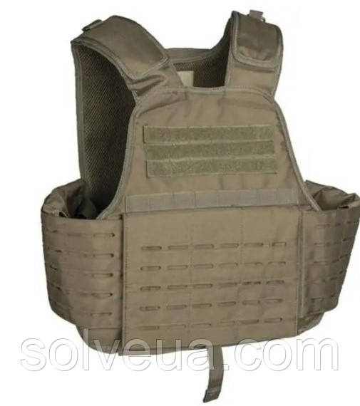 Тактичний жилет - плитоноска Mil-Tec Laser cut molle 13465101.solve