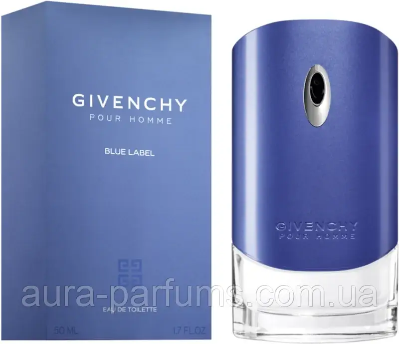 Чоловічі парфуми Givenchy Pour Homme Blue Label Туалетна вода 50 ml/мл