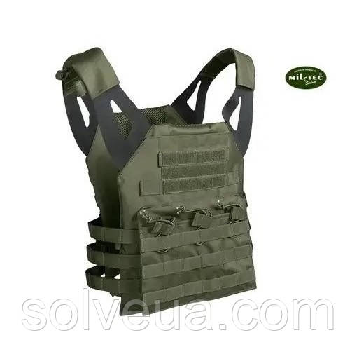 Тактичний жилет плитоноска Plate Carrier Gen 2 Mil Tec Олива (13463201).solve