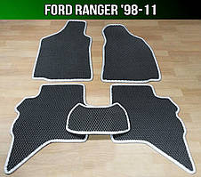 ЄВА килимки Ford Ranger '98-11. EVA килими Форд Рейнджер