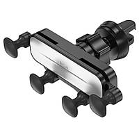 TU  TU Автодержатель Hoco CA102 black silver