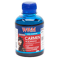 Чорнило WWM CARMEN для Canon 200г Cyan BCI-24/CL-38/41/51/CL-441/446/CL-511/513/CLI-521 (Art.CU/C)
