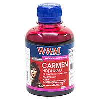 Чорнило WWM CARMEN для Canon 200г Magent BCI-24/CL-38/41/51/CL-441/446/CL-511/513/CLI-521 (Art.CU/M)