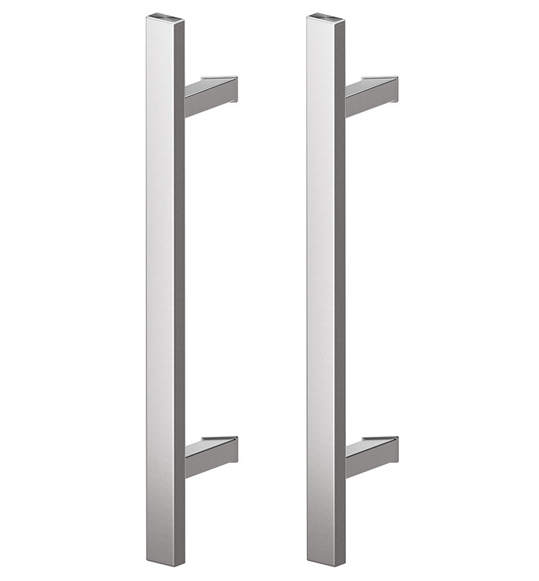 Дверна ручка скоба Wala Q45 40x20 45° 2-стороння нержавіюча сталь (Польща)