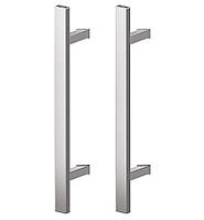 Дверна ручка скоба Wala Q45 40x20 45° 2-стороння нержавіюча сталь (Польща)