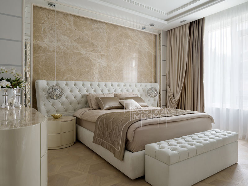 Облицювання стін мармуром  Patara beige