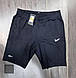Чоловічі брендові трикотажні спортивні шорти Nike (Найк), чоловічі повсякденні сірі. Чоловічі шорти, фото 2