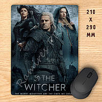 Коврик для мышки The Witcher / Ведьмак 210 х 290 мм