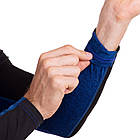 Спортивна футболка чоловіча Zelart Lidong 1005 розмір XL (175-180 см) Blue-Black, фото 4