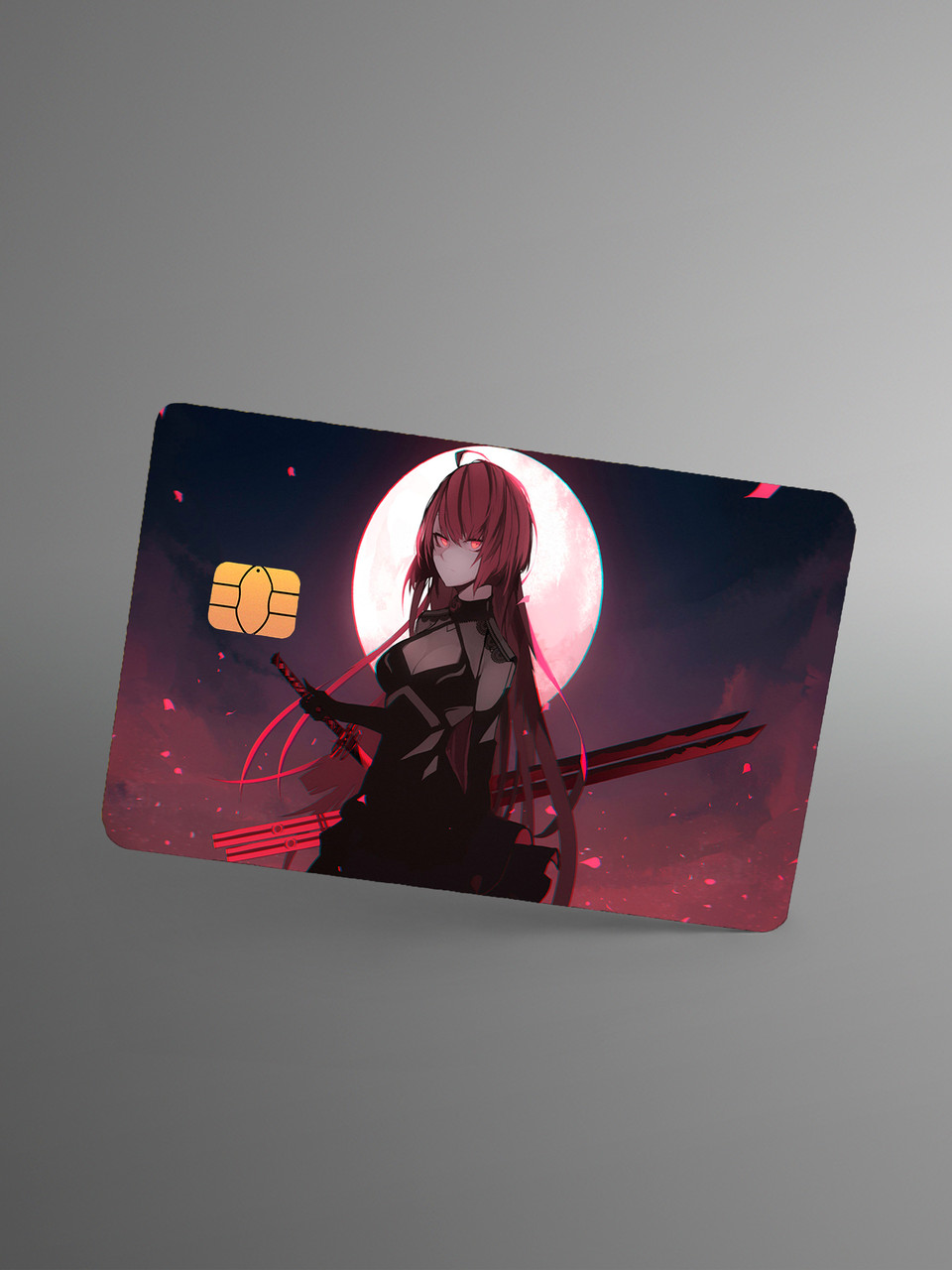 Голографічна наклейка на банківську картку "Самурай"