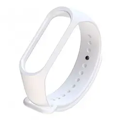 Ремінець для фітнес-браслету Xiaomi Mi Band 3/Mi Band 4 White