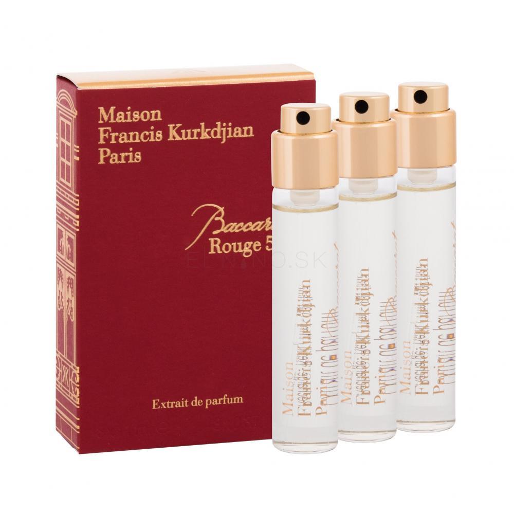 Парфуми набір 3x11 ml. Maison Francis Kurkdjian Baccarat Rouge 540 extrait de parfum
