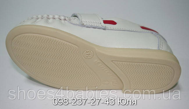 Туфлі дитячі, мокасини шкіряні для дівчаток ТМ Берегиня р.24 - 15,4см модель 1412 - фото 5 - id-p325449331