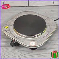 Електрична плитка одноконфоркова з неіржавкої сталі Rainberg, Потужна настільна електроплита