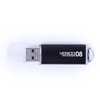 Флеш память Verico Wanderer 1UDOV-M4BK83-NN Black 08 GB USB 2.0