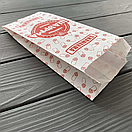 Пакет паперовий для Шаурми 220х90х50 мм 65гр/м2 (середня жиростійкість) 700Ф, фото 2