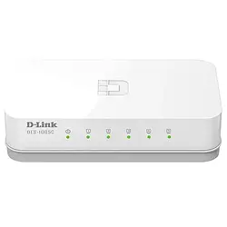 Світч D-Link DES-1005C White 5 портів