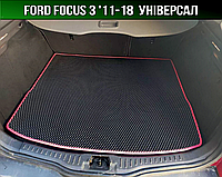 ЕВА коврик в багажник Форд Фокус 3 универсал '11-18 (Ford Focus 3)