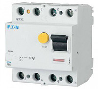Диференціальне реле Eaton (Moeller) PF6-63A 4P 30mA (286512)