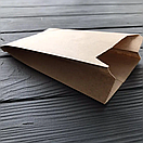 Пакет саше коричневий 170х90х40 мм 65гр/м2 (максимальна жиростійкість) 126Ф, фото 2
