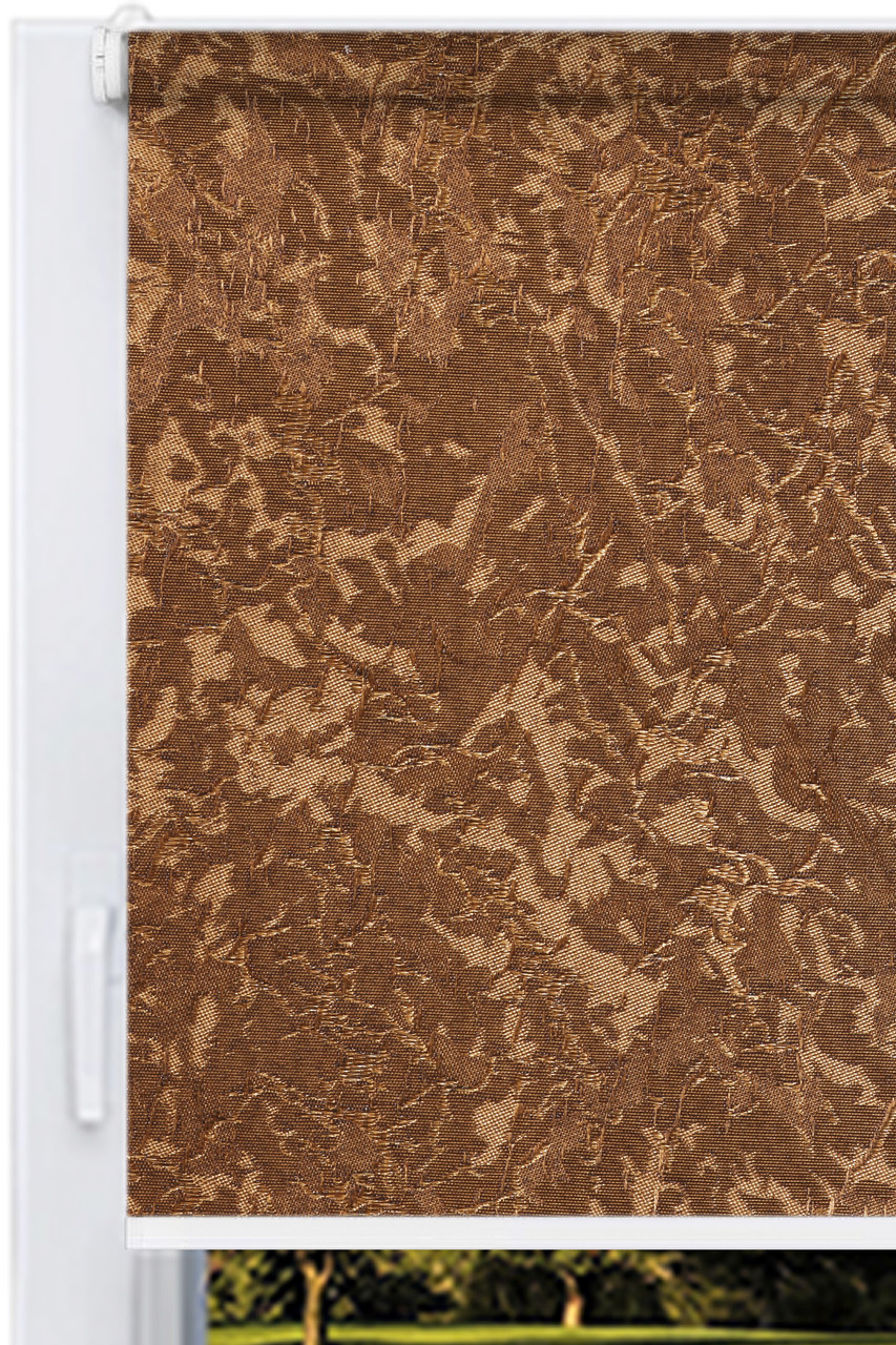 Тканинні ролети Венеція Шоколад, фото 1