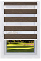 Рулонные шторы День Ночь Венге (1506)