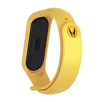 Ремешок для фитнес-браслета ArmorStandart Mi Band 3/Mi Band 4 Superhero Edition Wolverine Yellow