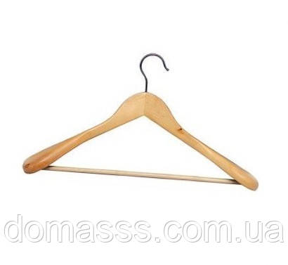 Вішалка для важкого одягу з поперечиною 45х23х5 см,ТМ МД RE05240, фото 1