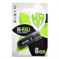 Флеш память Hi-Rali Stark Series HI-8GBSTBK Black 08 GB