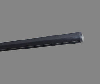 Карниз для штор Техно 15 (у зборі) Чорний Zegar