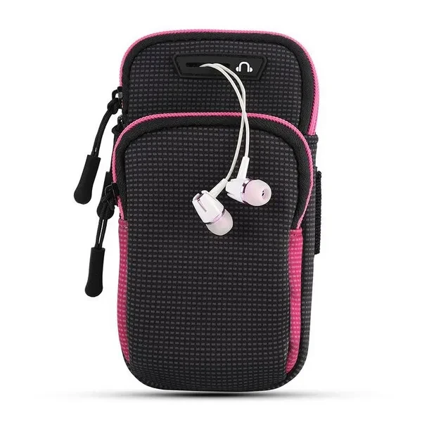 Чохол на руку BeCover BC0011 Universal 6.5 Black Pink на руку