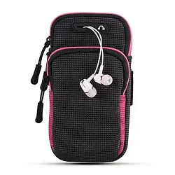 Чохол на руку BeCover BC0011 Universal 6.5 Black Pink на руку