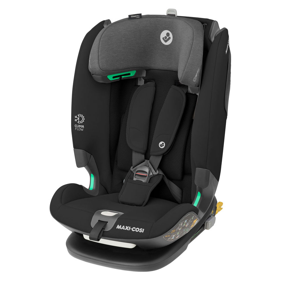 Автокрісло MAXI-COSI Titan Pro i-Size з 15 міс до 12 років, Authentic Black