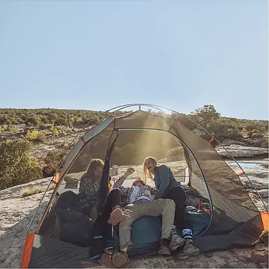 Намет 2-місний Kelty Late Start 2 Grey/Blue, фото 4