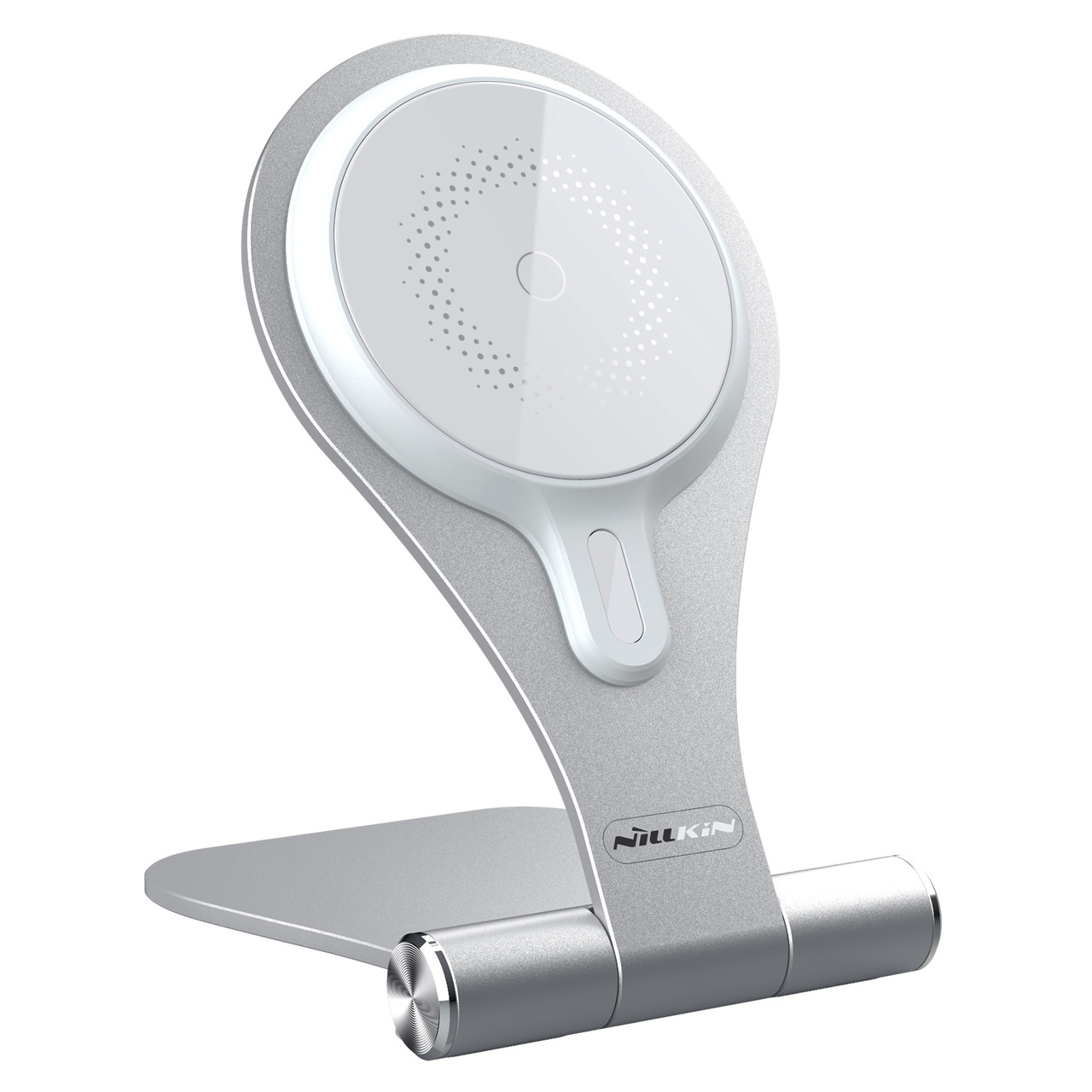 Підставка заряджання бездротова Nillkin MagStand Wireless Charging Stand 15W Сріблястий