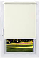 Тканинний ролет Блекаут Бежевий (Німеччина) 220*160 посилений.система