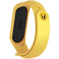 Ремешок для фитнес-браслета ArmorStandart Superhero Edition для Xiaomi Mi Band 5 Wolverine Yellow (ARM57072)